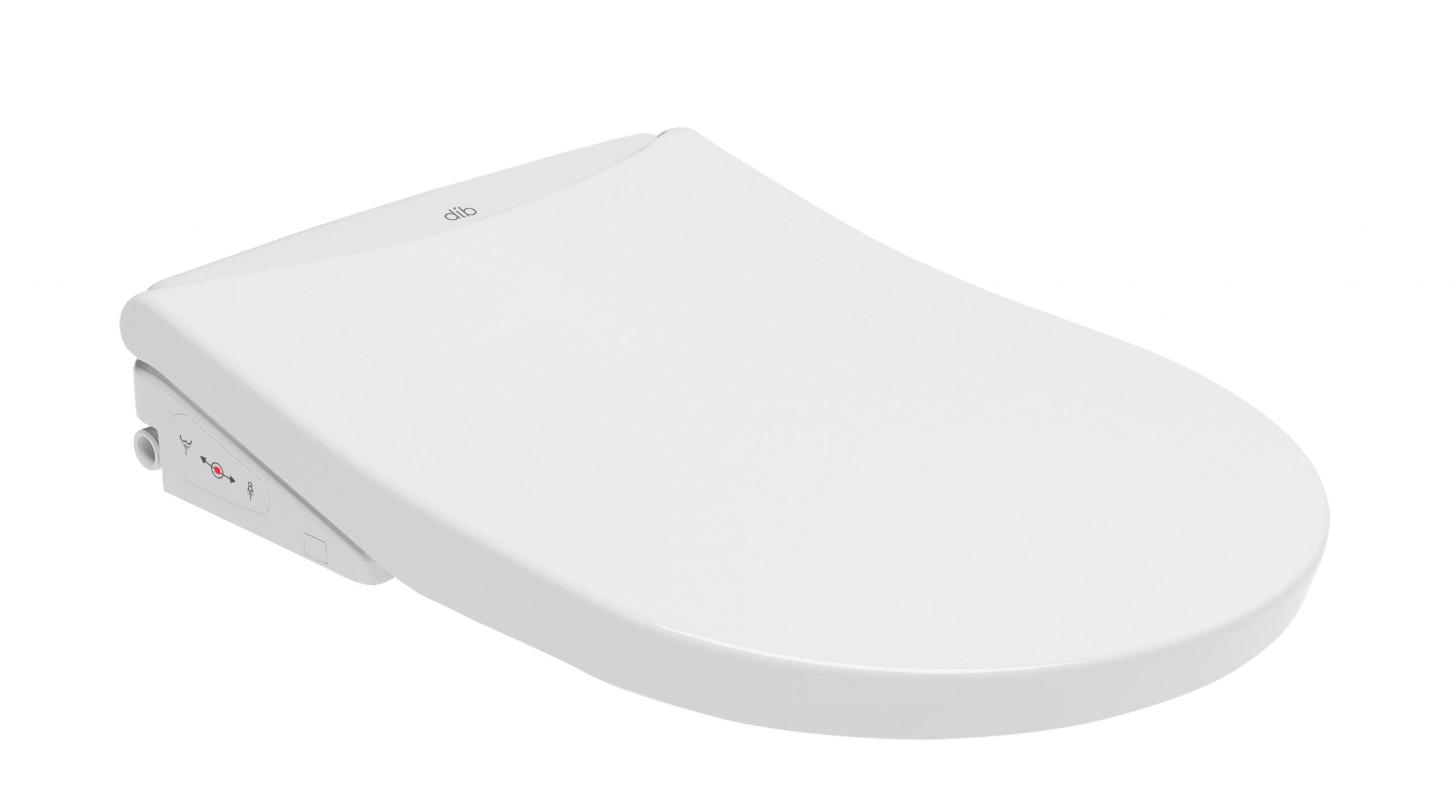 DIB U COLLECTION ULTRA SLIM BIDET WITH REMOTE CONTROL GLOSS WHITE