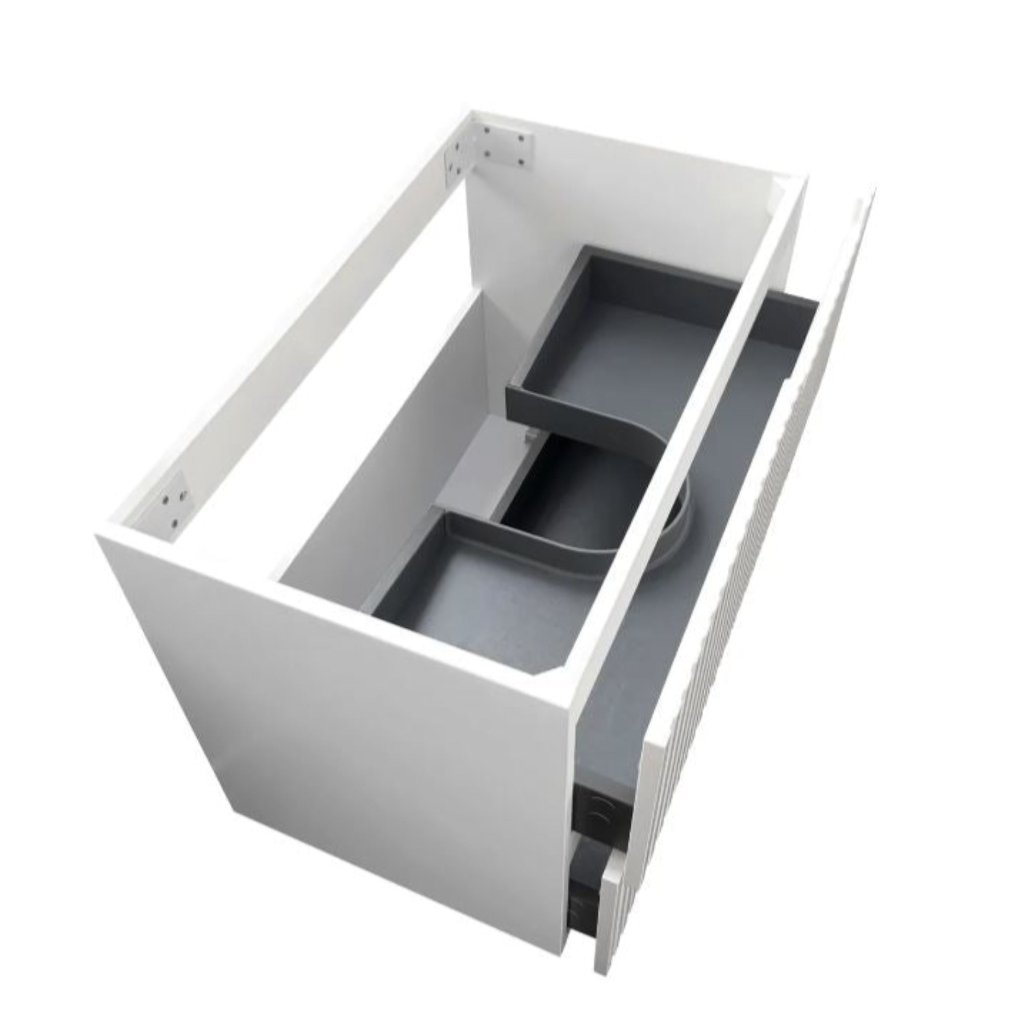 OTTI NOOSA MATTE WHITE 750MM SINGLE BOWL WALL HUNG VANITY