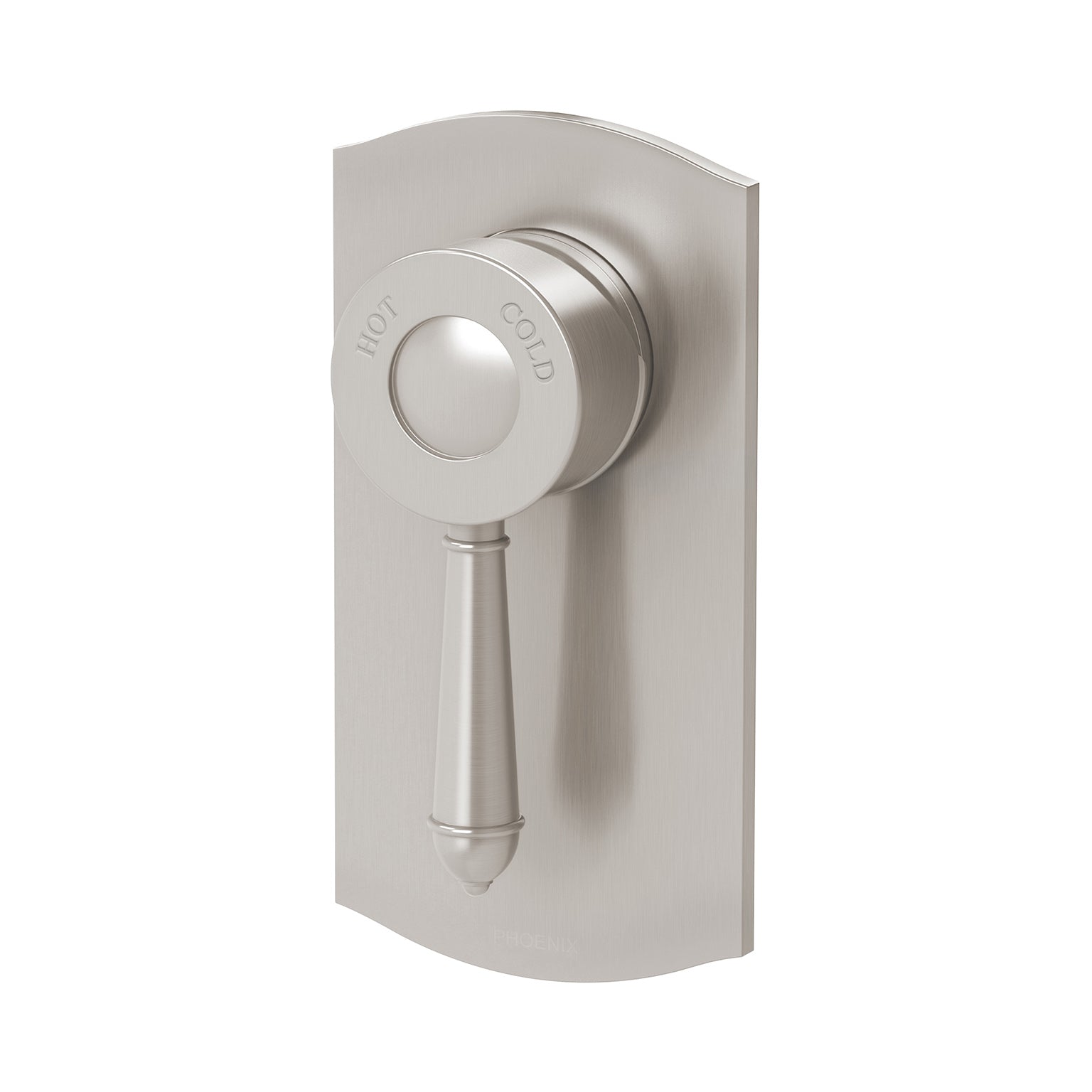 PHOENIX NOSTALGIA SHOWER WALL MIXER BRUSHED NICKEL