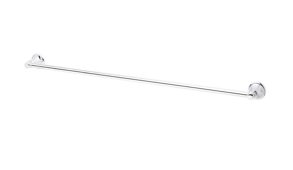 PHOENIX NOSTALGIA SINGLE NON-HEATED TOWEL RAIL CHROME 760MM