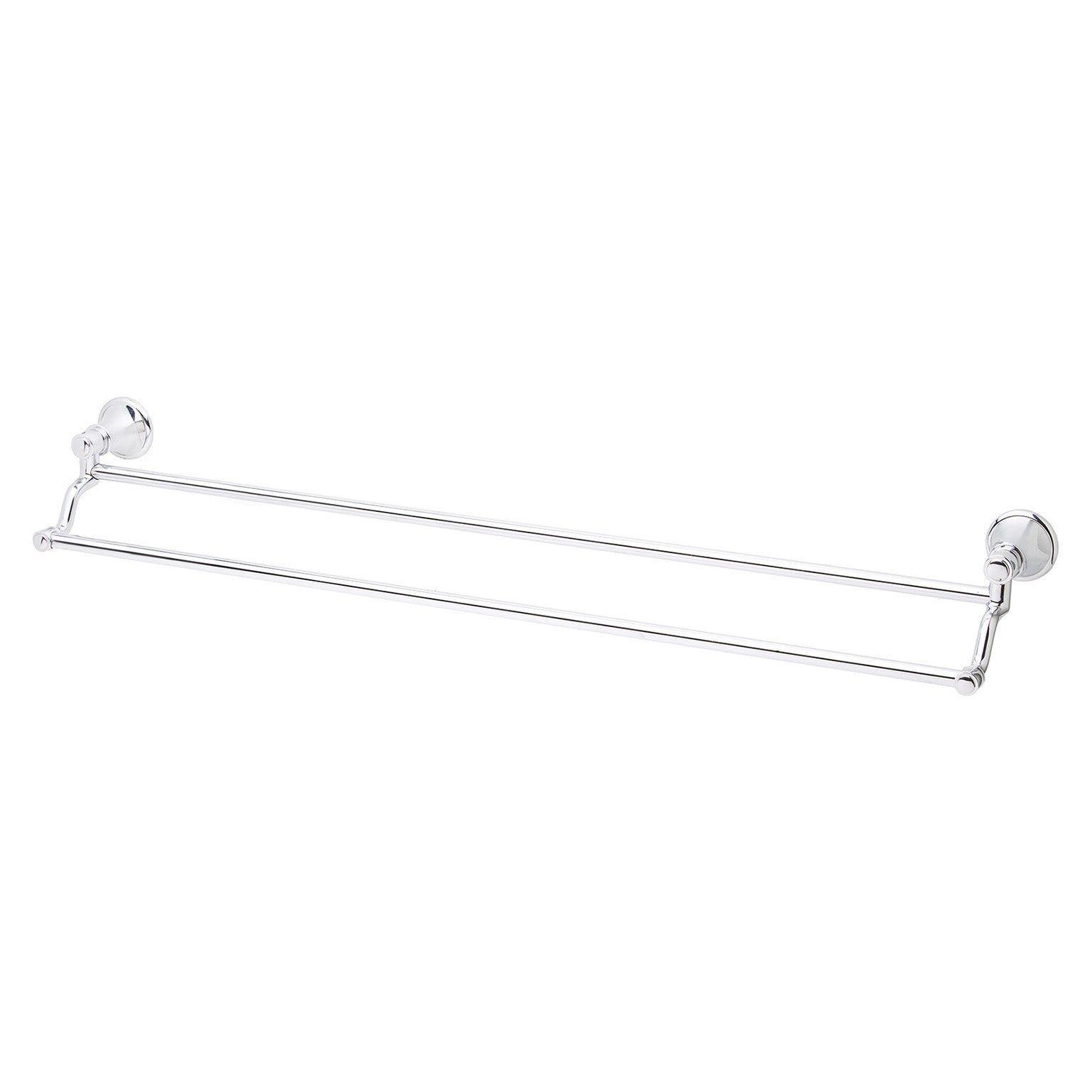 PHOENIX NOSTALGIA DOUBLE NON-HEATED TOWEL RAIL CHROME 760MM
