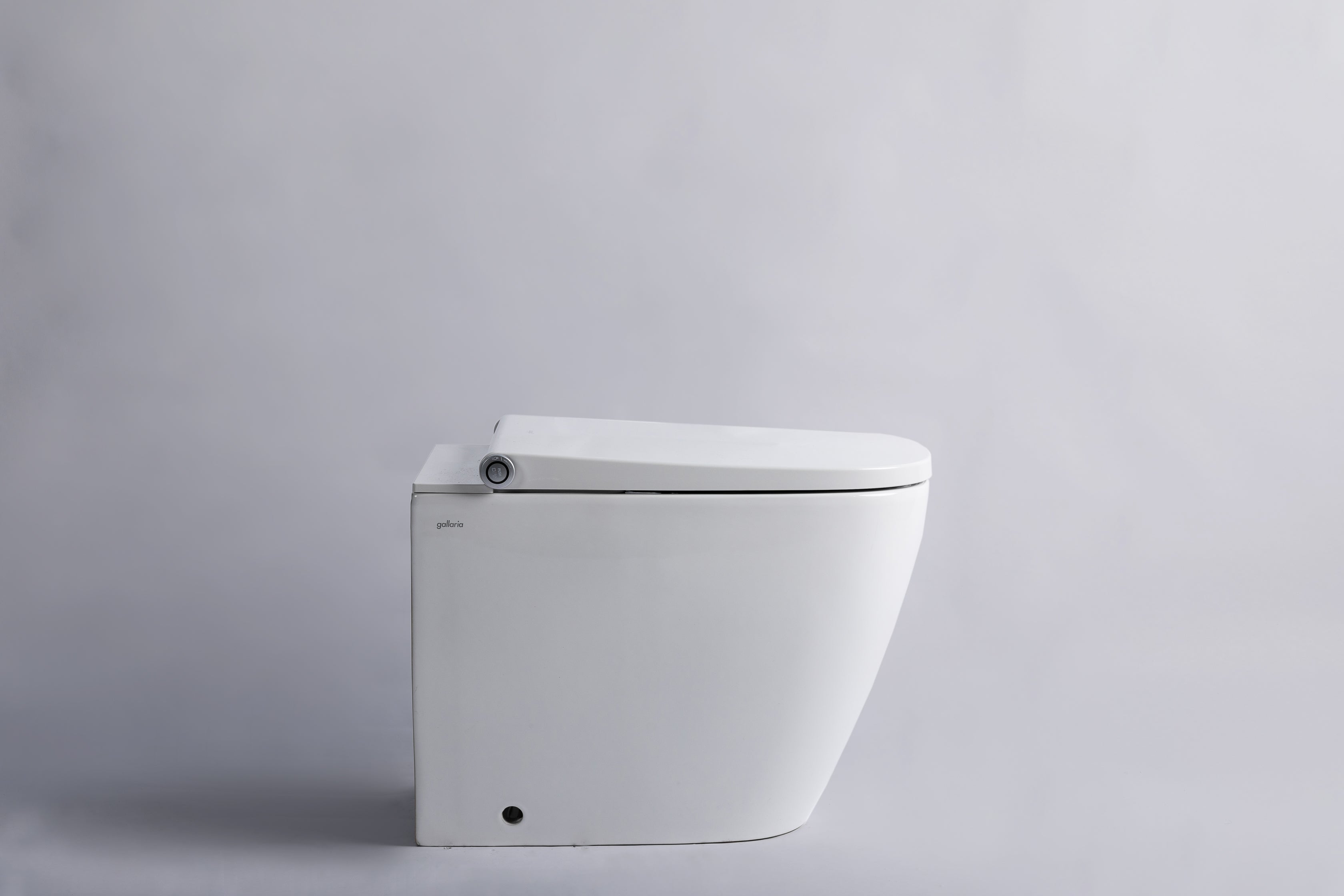 GALLARIA OMNI COMFORT RIMLESS WALL FACE PAN AND REMOTE WASHLET PACKAGE GLOSS WHITE