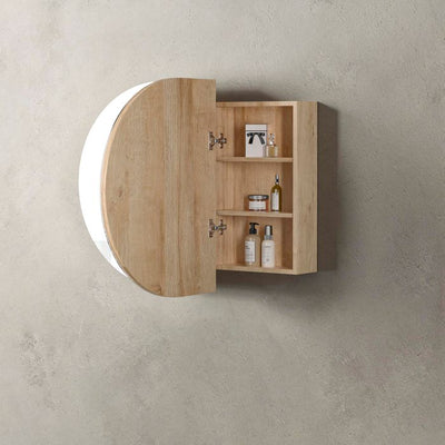 OTTI BONDI SHAVING CABINET NATURAL OAK 900X600MM