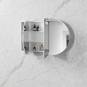 OTTI BONDI MATTE WHITE SHAVING CABINET 1200X750MM