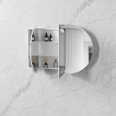 OTTI BONDI MATTE WHITE SHAVING CABINET 1200X750MM