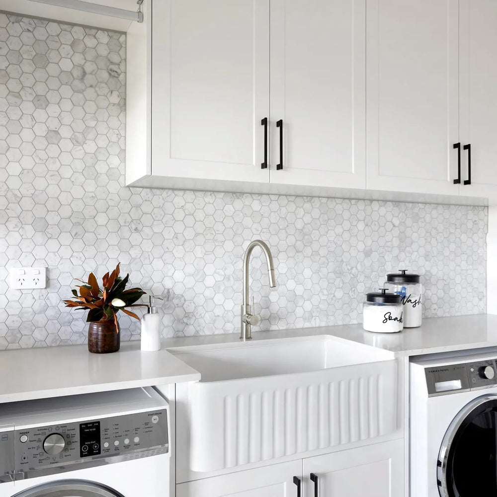 OTTI HAMPSHIRE BUTLER SINK WHITE 616MM