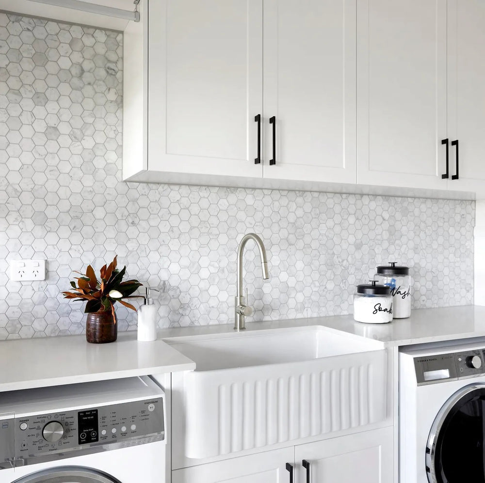 OTTI HAMPSHIRE BUTLER SINK WHITE 616MM