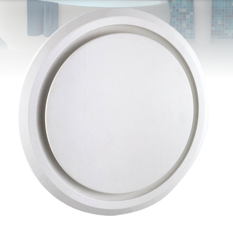 VENTAIR OLSON UNIVERSAL SIDE DUCTED EXHAUST FAN WHITE (AVAILABLE IN 200MM AND 250MM)