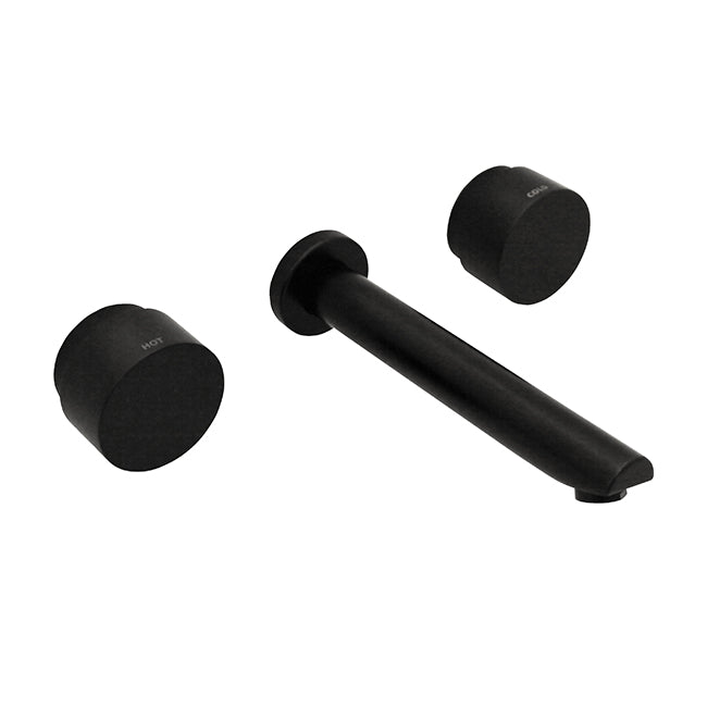 LINKWARE LOUI BATH SET 200MM MATTE BLACK