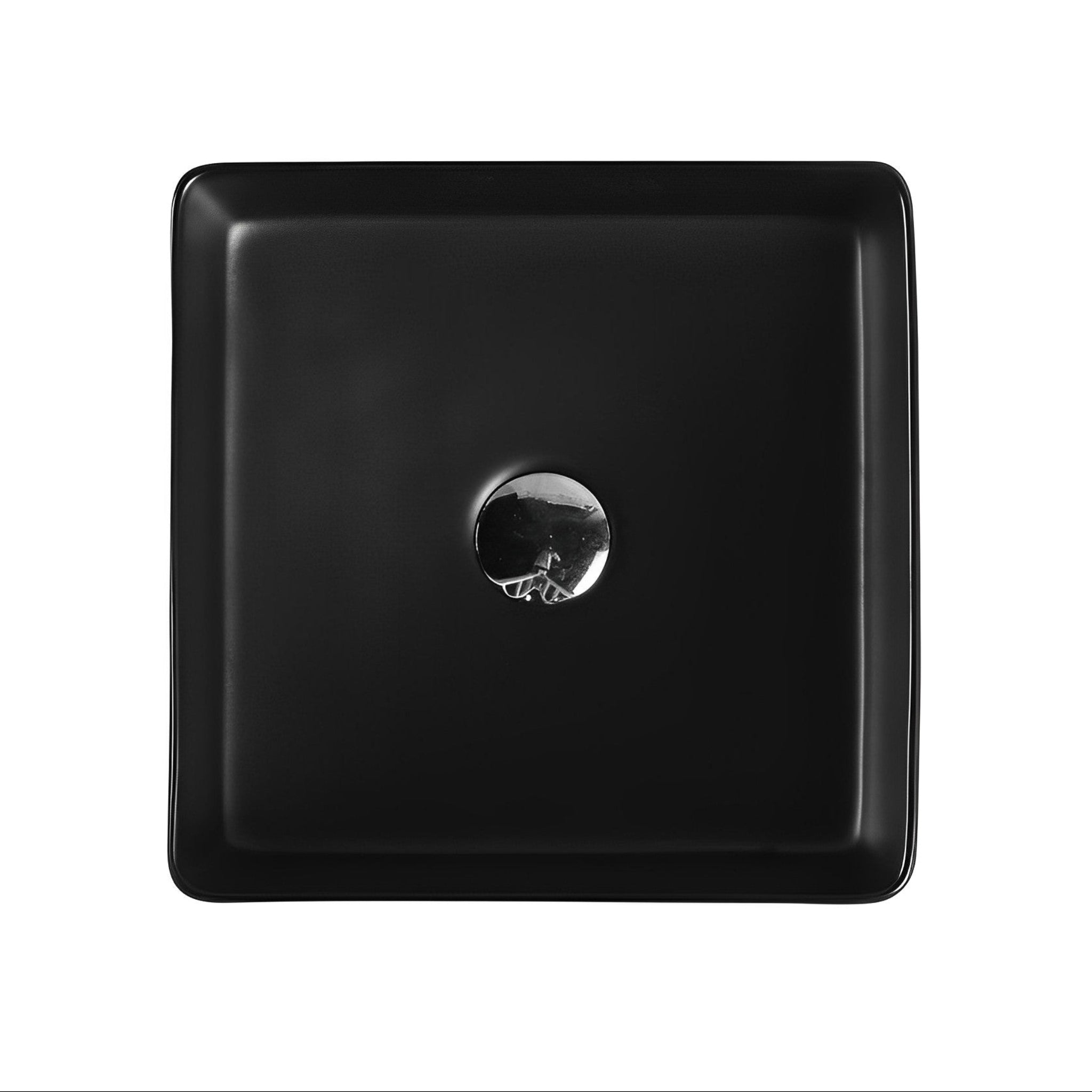 POSEIDON FINE CERAMIC BASIN MATTE BLACK 360MM
