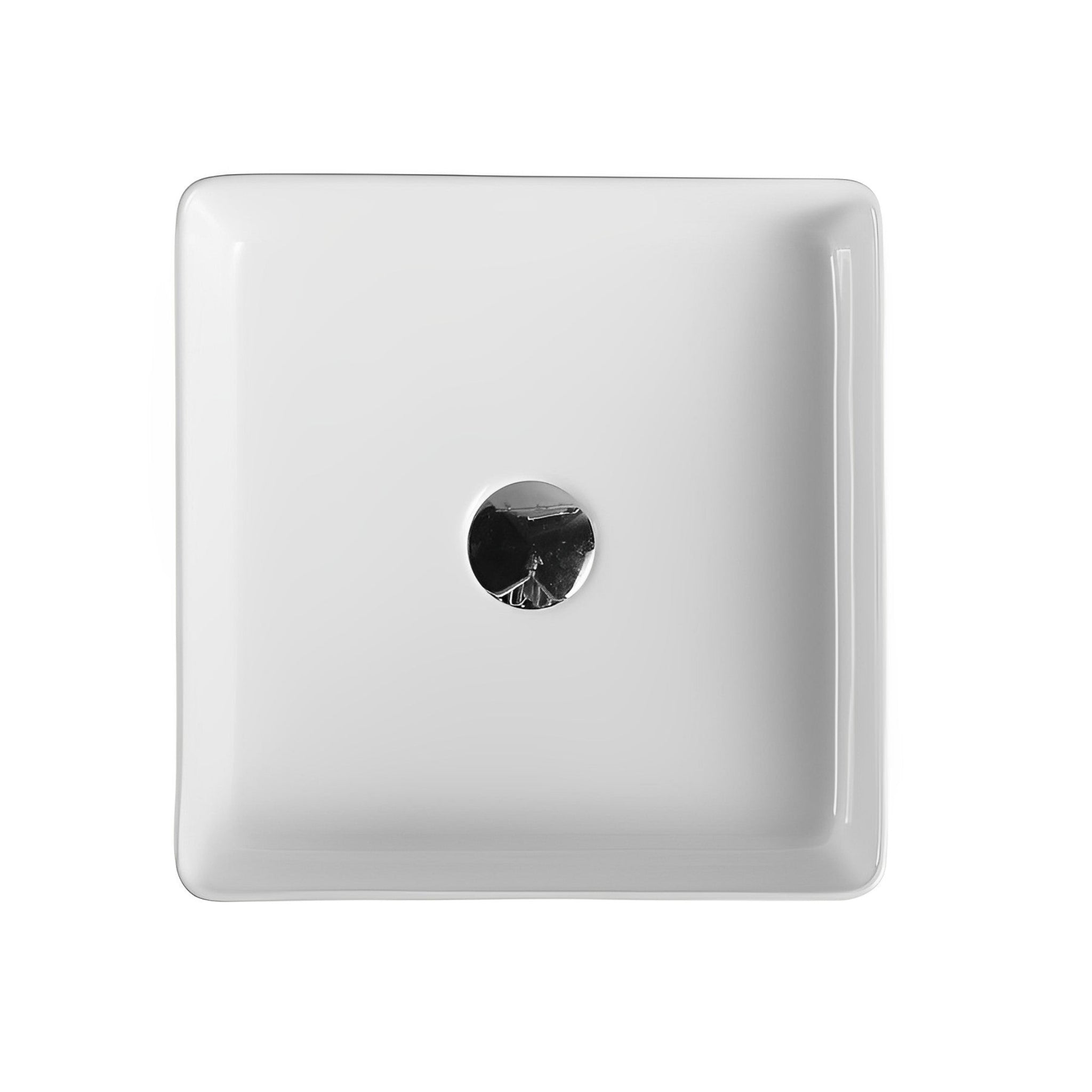 POSEIDON FINE CERAMIC BASIN MATTE WHITE 360MM