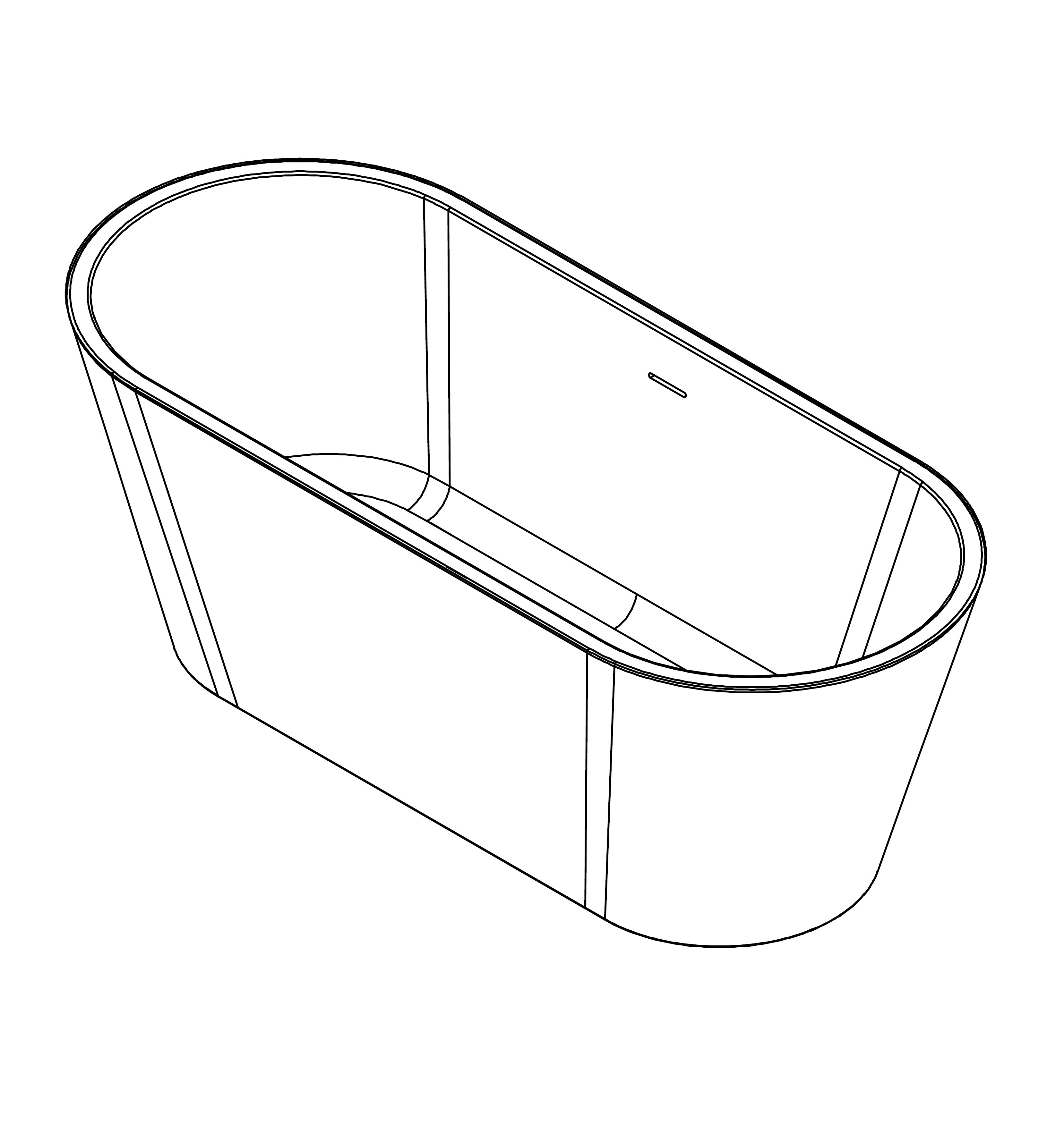 PIETRA BIANCA OLIVE FREESTANDING STONE BATHTUB WITH CUSTOM COLOURS 1700MM