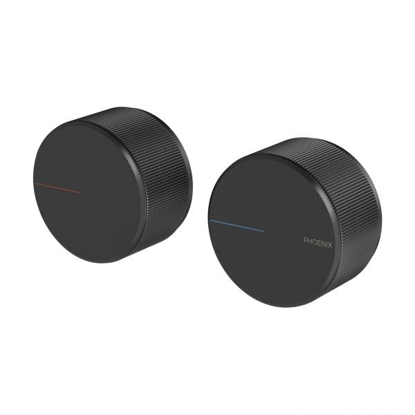 PHOENIX AXIA WALL TOP ASSEMBLIES EXTENDED SPINDLES MATTE BLACK