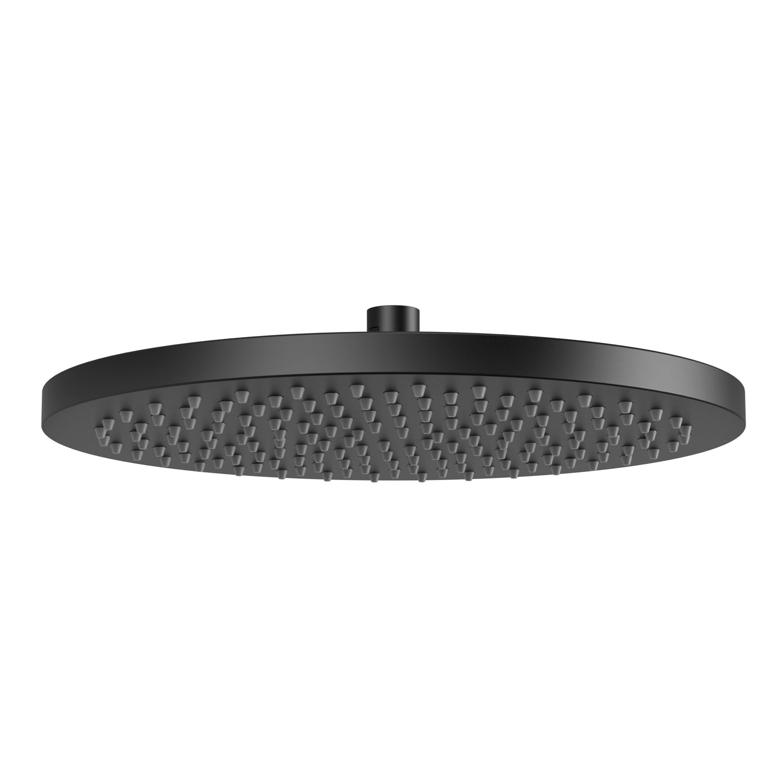 PHOENIX VIVID SHOWER ROSE ROUND 300MM MATTE BLACK