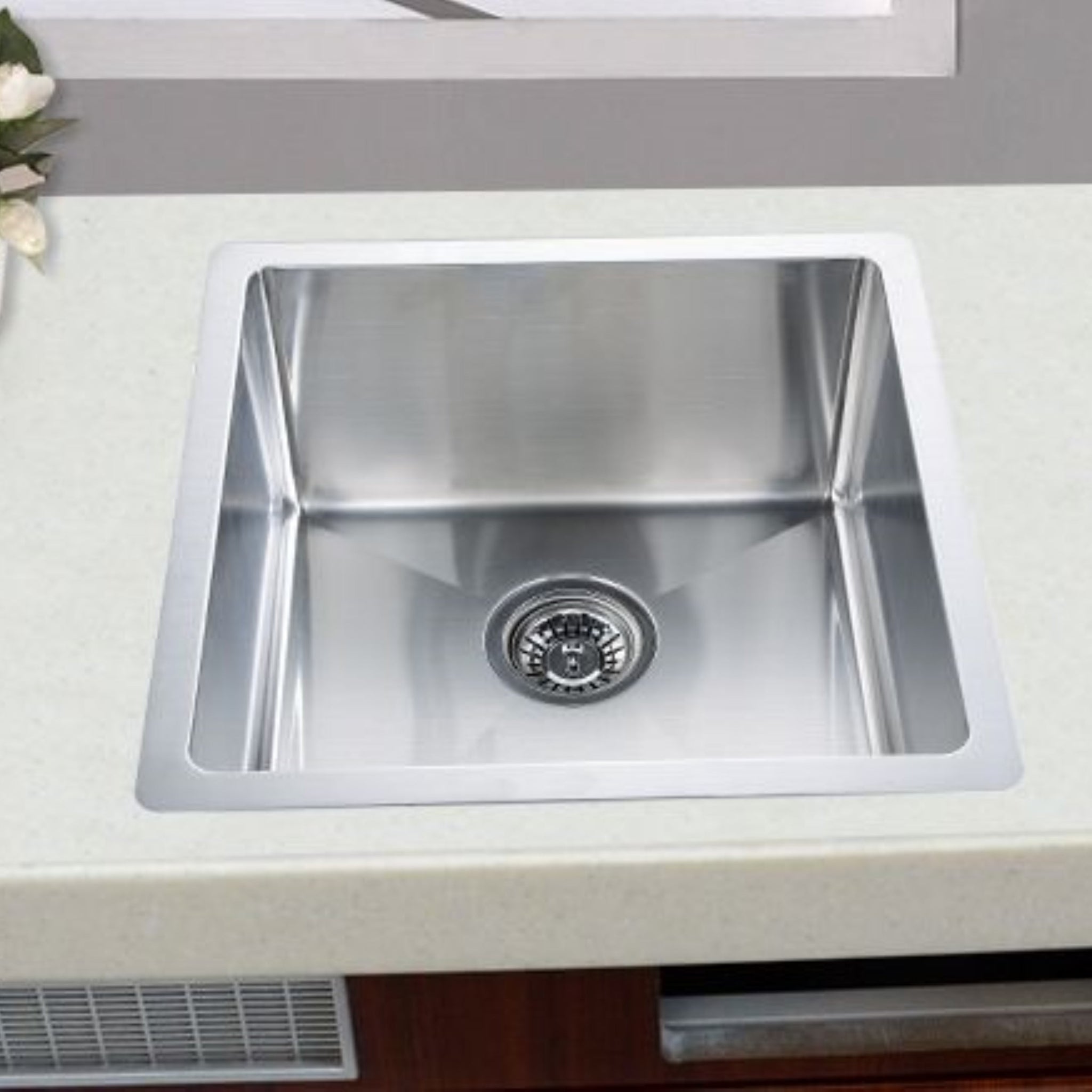 POSEIDON HANDMADE STAINLESS STEEL KITCHEN SINK 450MM