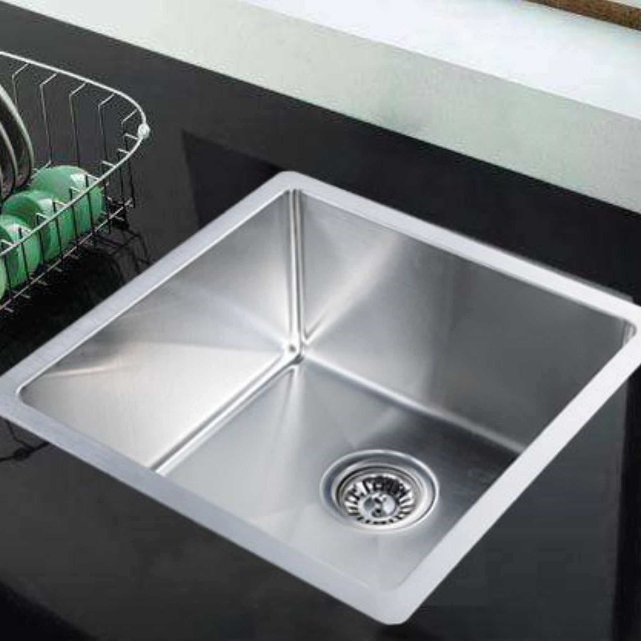 POSEIDON HANDMADE STAINLESS STEEL KITCHEN SINK 450MM