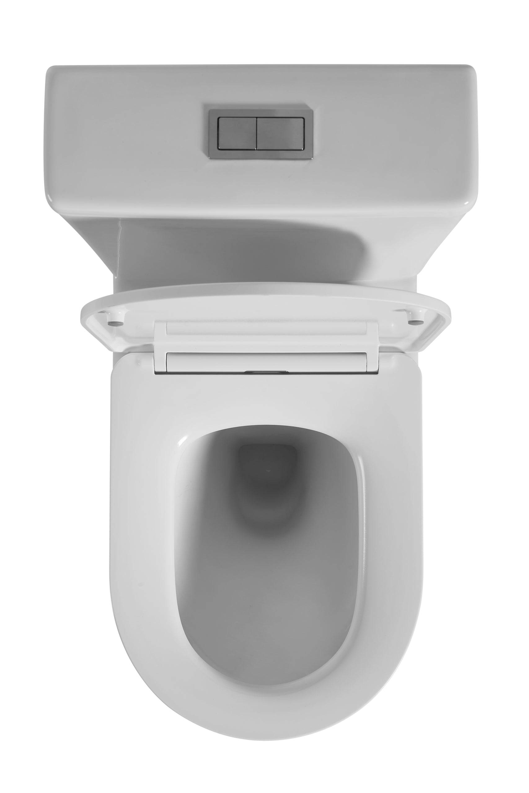 POSEIDON ALPHA RIMLESS TORNADO BACK TO WALL TOILET SUITE GLOSS WHITE