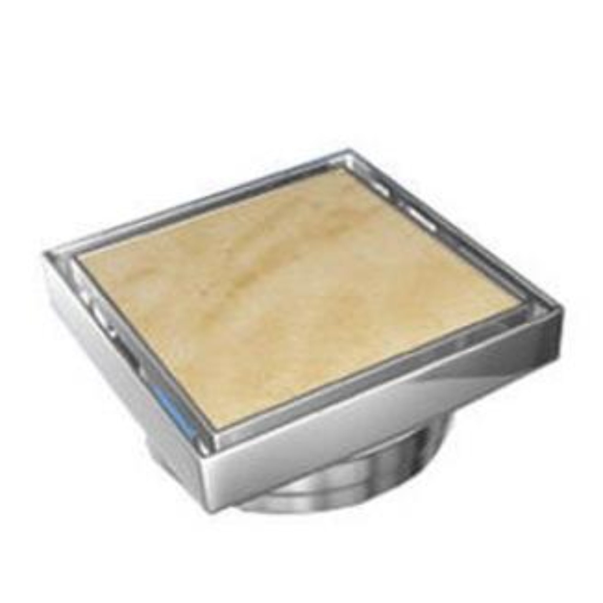 POSEIDON BRASS CHROME SMART TILE 115MM