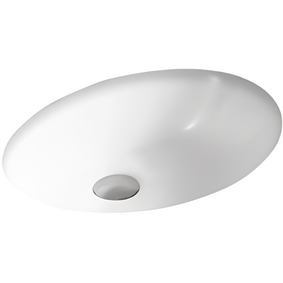 POSEIDON UNDER COUNTER BASIN GLOSS WHITE 460MM