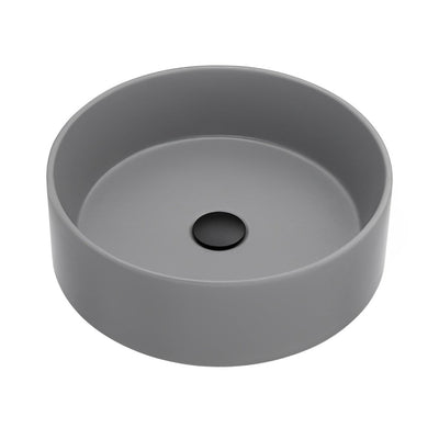 POSEIDON QUARTZ ART BASIN MATTE GREY 410MM