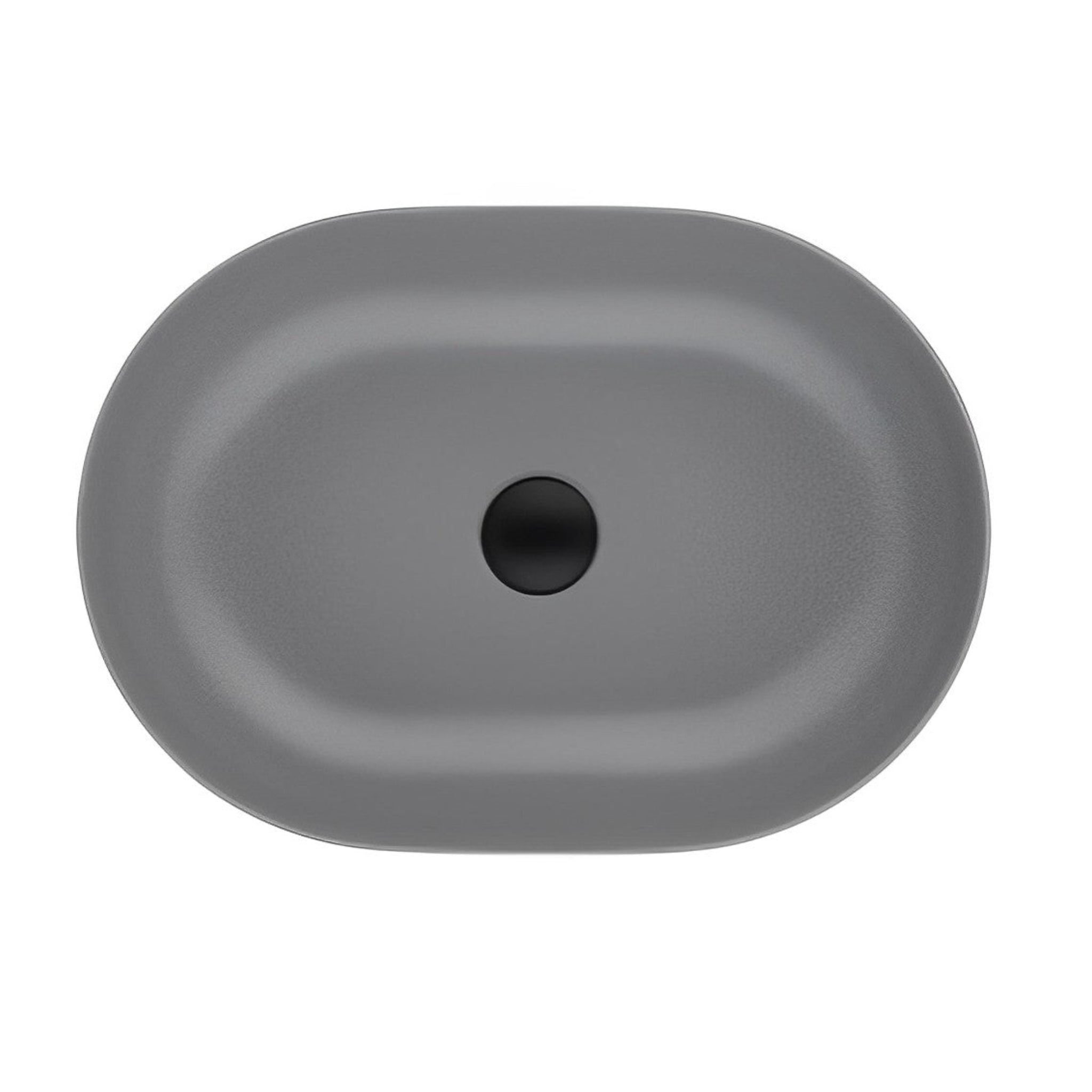 POSEIDON QUARTZ ART BASIN MATTE GREY 508MM