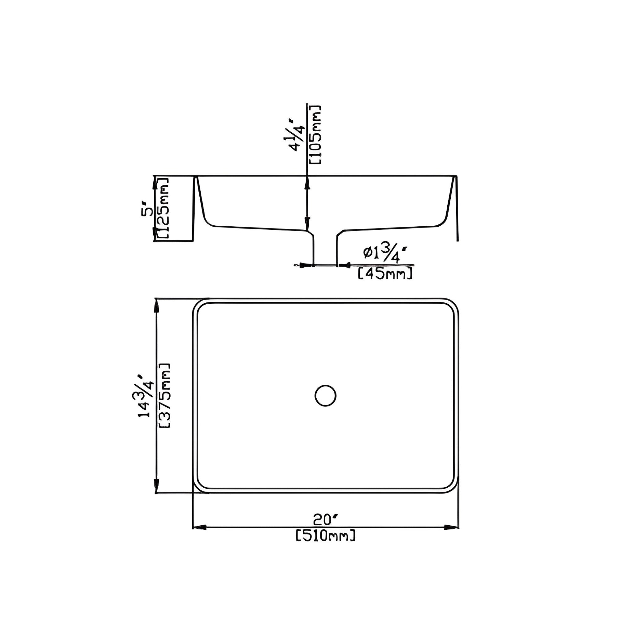 POSEIDON QUARTZ ART BASIN MATTE WHITE 510MM