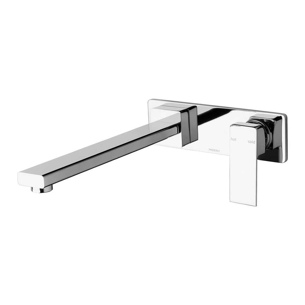 PHOENIX RADII WALL BATH MIXER SET 286MM CHROME