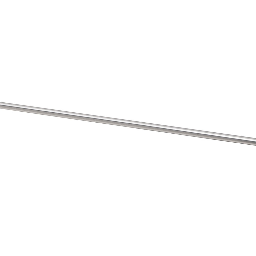 PHOENIX RADII SS 316 SINGLE NON-HEATED TOWEL RAIL ROUND PLATE STAINLESS STEEL 800MM