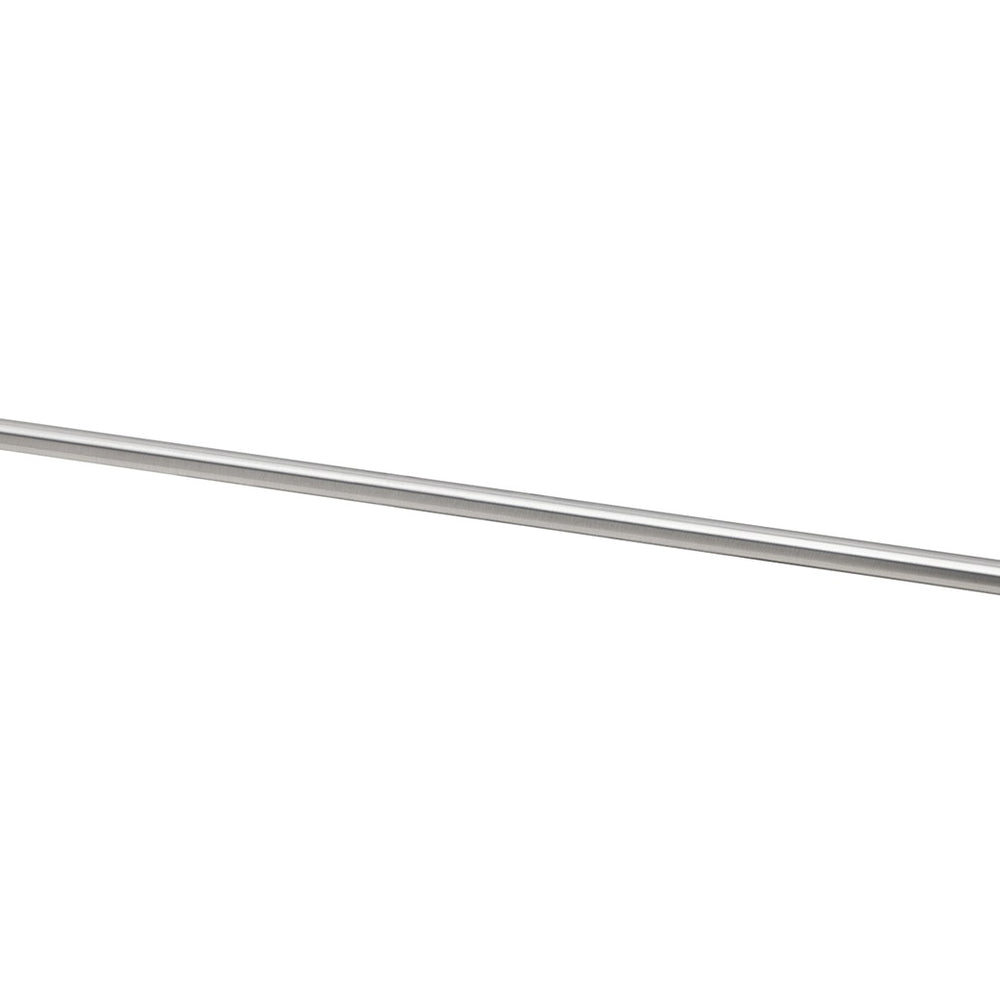 PHOENIX RADII SS 316 SINGLE NON-HEATED TOWEL RAIL ROUND PLATE STAINLESS STEEL 600MM