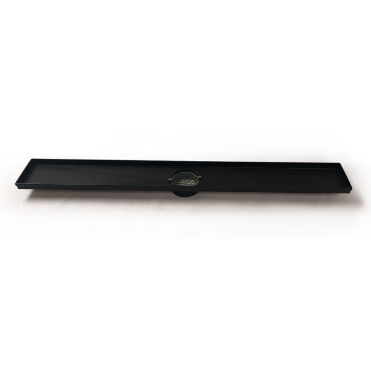 RADIANT HEATING 900MM TILE INSERT OUTLETS BLACK 38MM AND 74MM