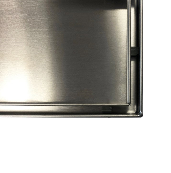 RADIANT HEATING TILE INSERT STAINLESS STEEL 600MM