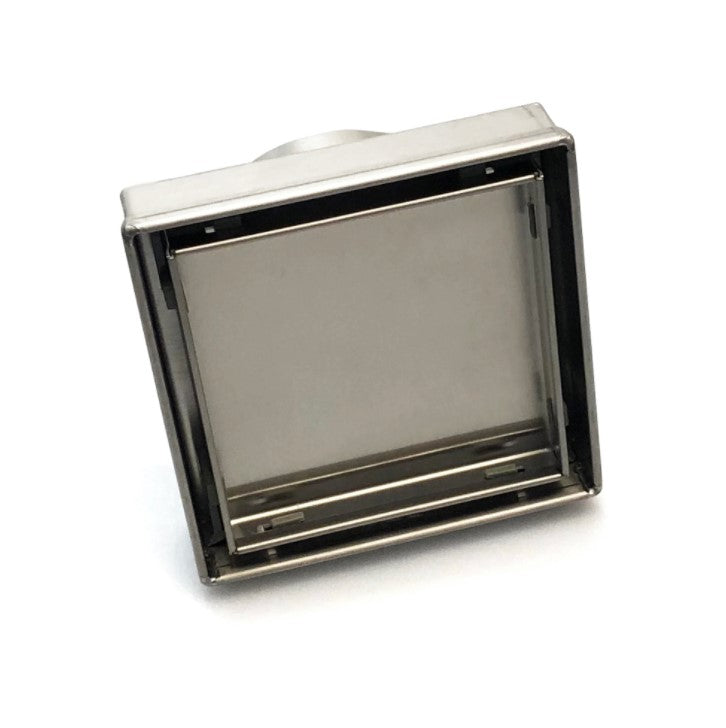 RADIANT HEATING STAINLESS STEEL TILE INSERT OUTLETS 38MM,50MM AND 90MM