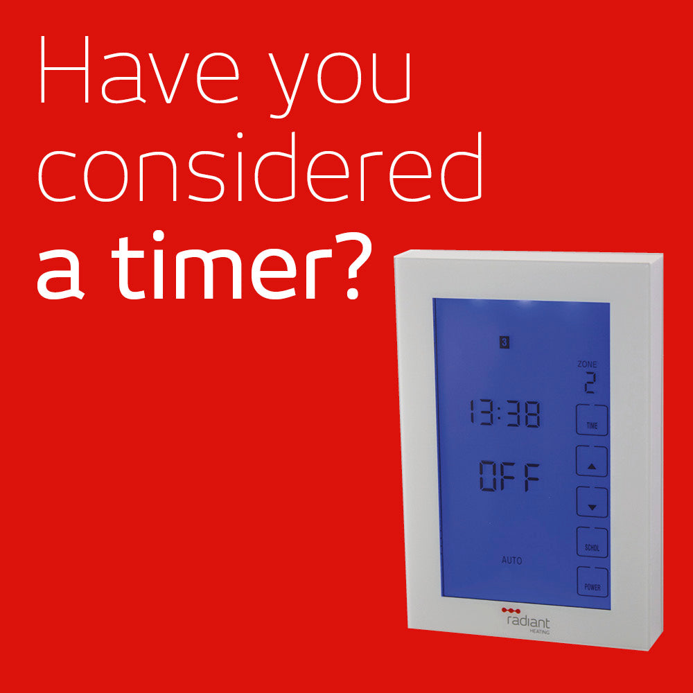 RADIANT HEATING 10-BARS ROUND HEATED TOWEL RAIL BRUSHED SATIN 80WATTS 430MM