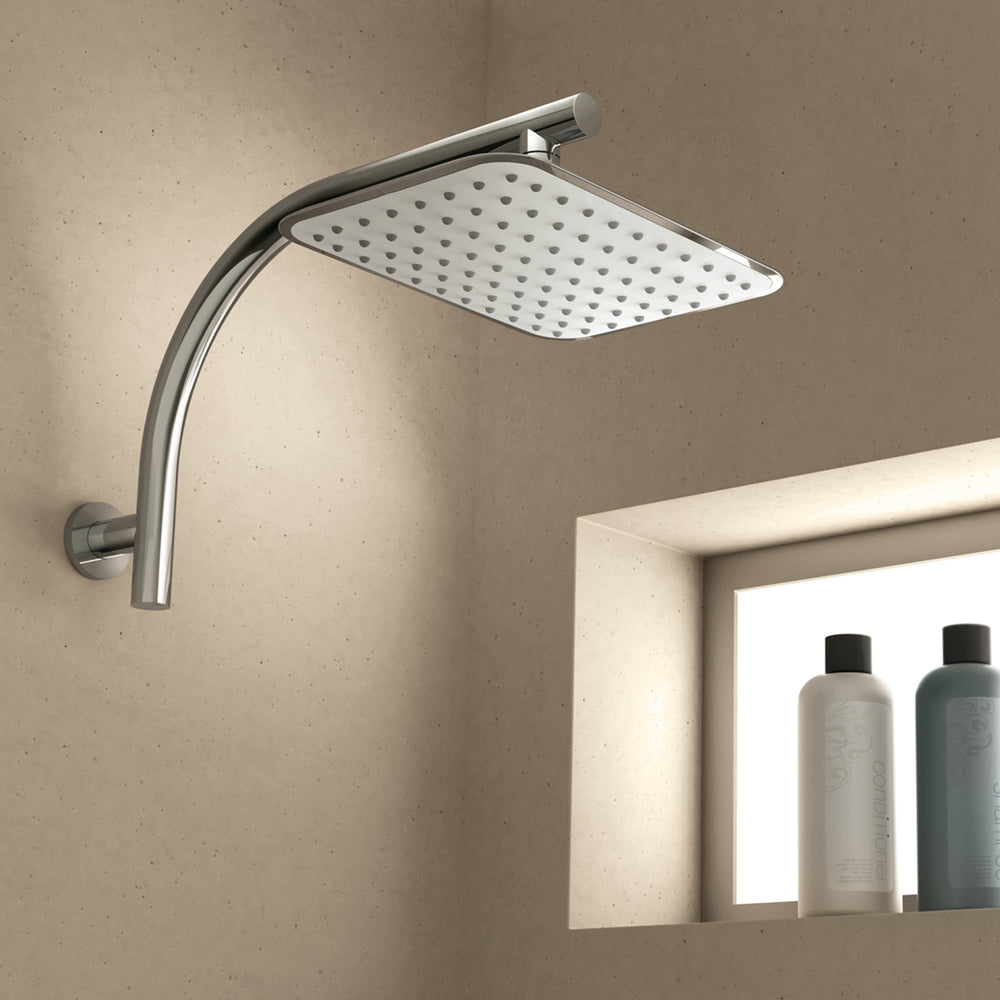 PHOENIX RUSH SHOWER ROSE CHROME 257MM X 186MM