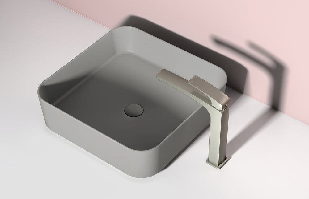 PHOENIX RUSH VESSEL MIXER BRUSHED NICKEL