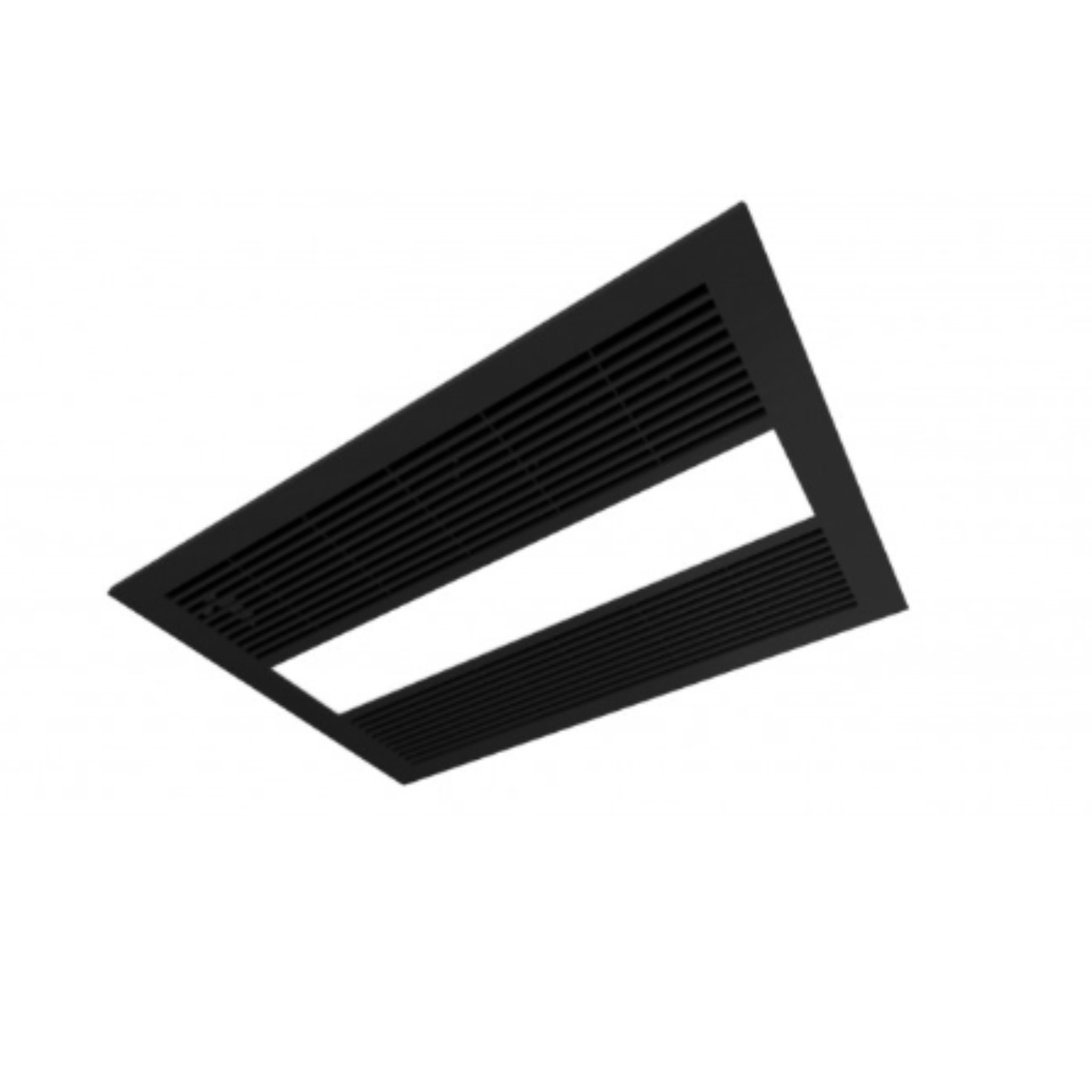 VENTAIR SAHARA HIGH PERFORMANCE 4 IN 1 BATHROOM UNIT WITH INTEGRATED FAN, HEAT, LED LIGHT AND EXHAUST FAN BLACK