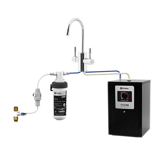PURETEC FILTERED LEAD FREE HOT AND AMBIENT WATER ON TAP