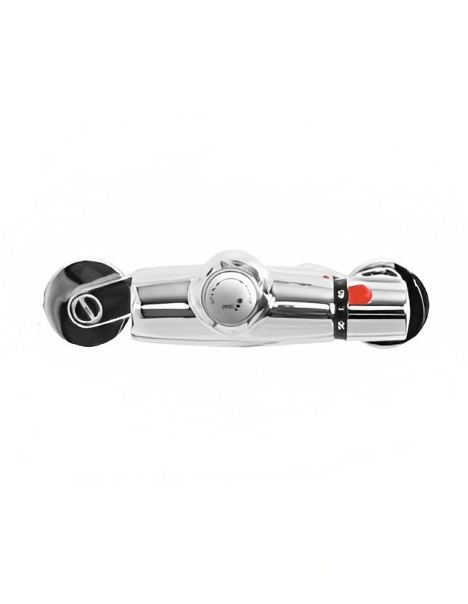 QUOSS THERMO SHOWER MIXER ONLY WITH FITTINGS CHROME