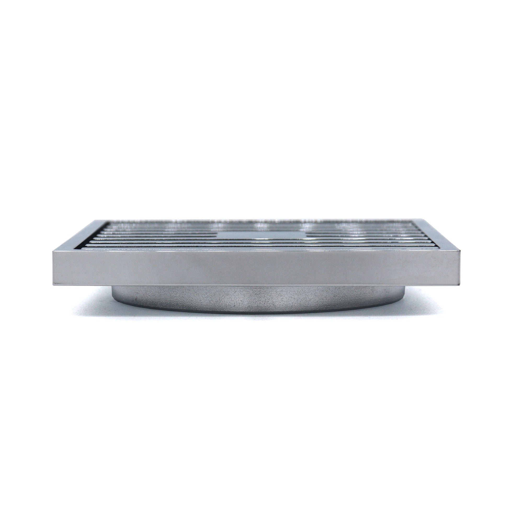 GRATES2GO SLIMLINE BRASS POINT DRAIN CHROME 100MM