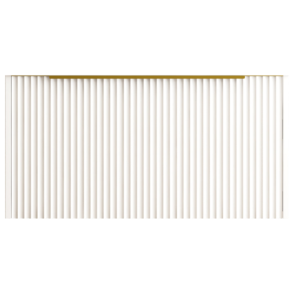 INFINITY THENA WHITE 900MM SINGLE BOWL WALL HUNG VANITY