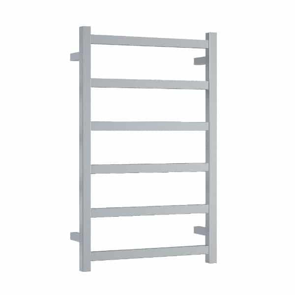 THERMOGROUP STRAIGHT SQUARE BUDGET HEATED TOWEL RAIL 500MM