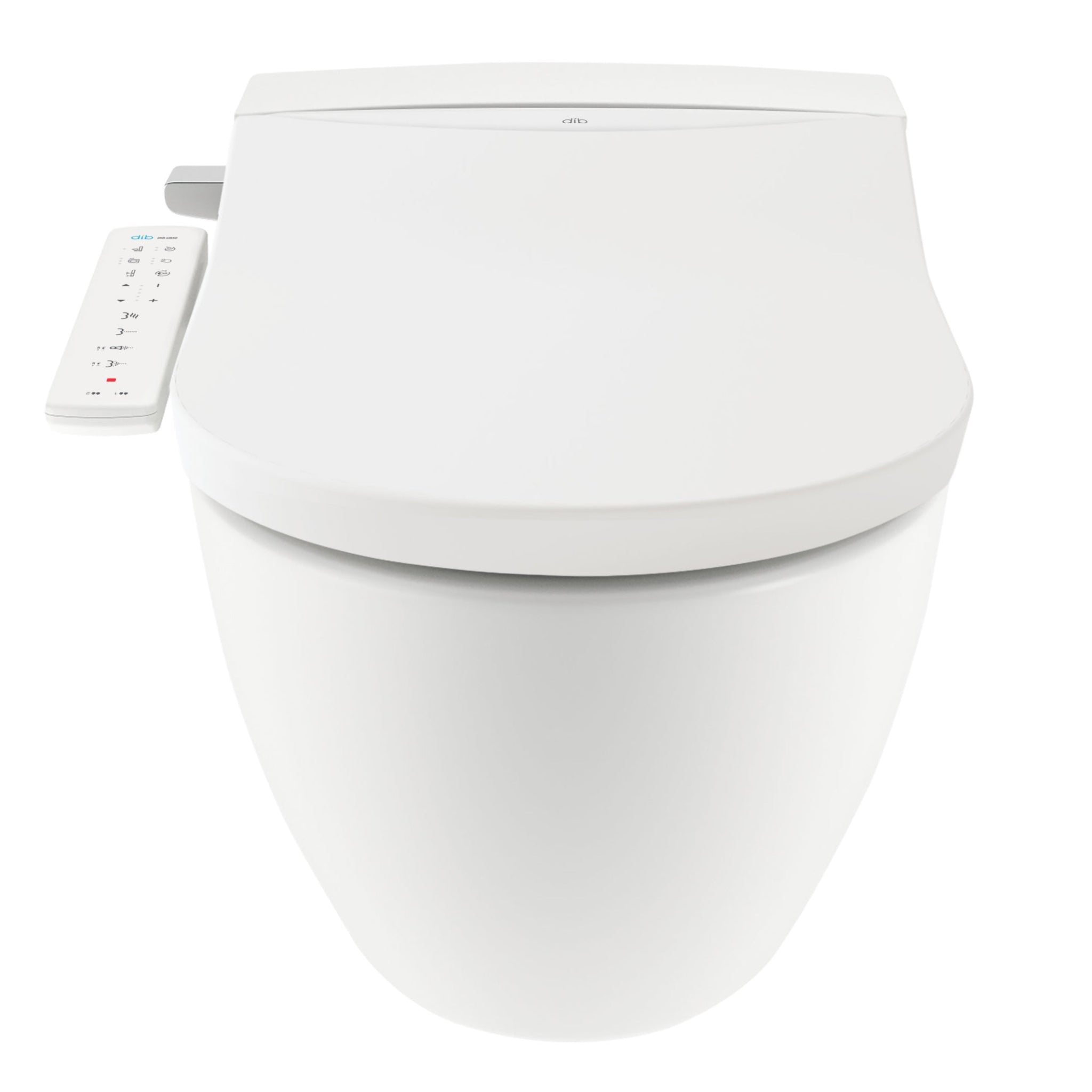 DIB U COLLECTION ULTRA SLIM BIDET WITH SIDE CONTROL GLOSS WHITE
