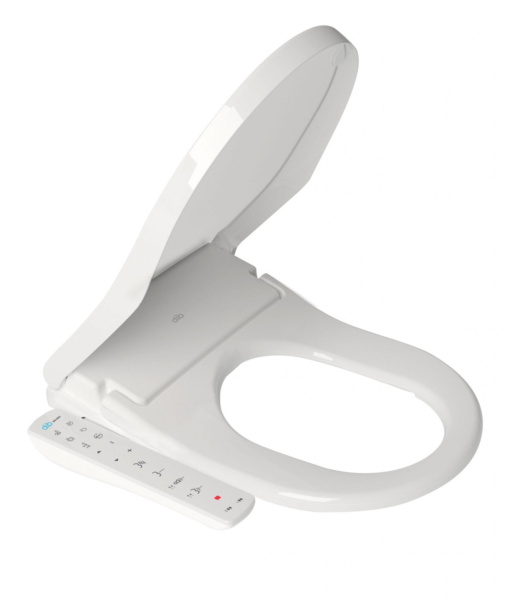 DIB U COLLECTION ULTRA SLIM BIDET WITH SIDE CONTROL GLOSS WHITE