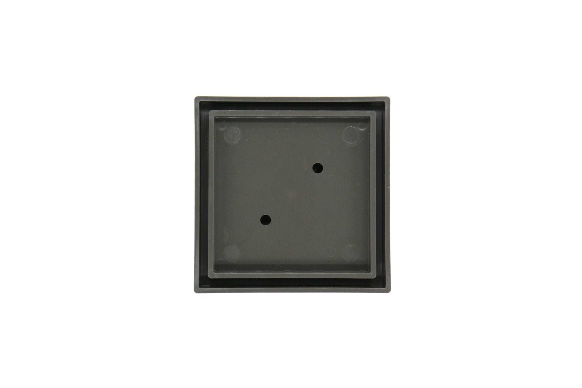 GRATES2GO UPVC TILE INSERT POINT DRAIN GREY 117MM