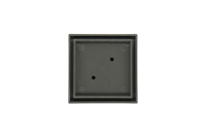 GRATES2GO UPVC TILE INSERT POINT DRAIN GREY 117MM
