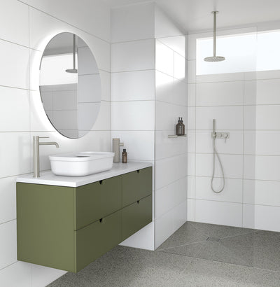 PHOENIX VIVID CEILING ARM 450MM BRUSHED NICKEL