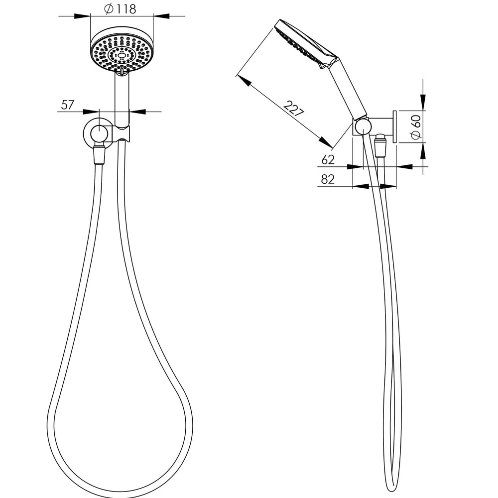 PHOENIX VIVID HAND SHOWER CHROME