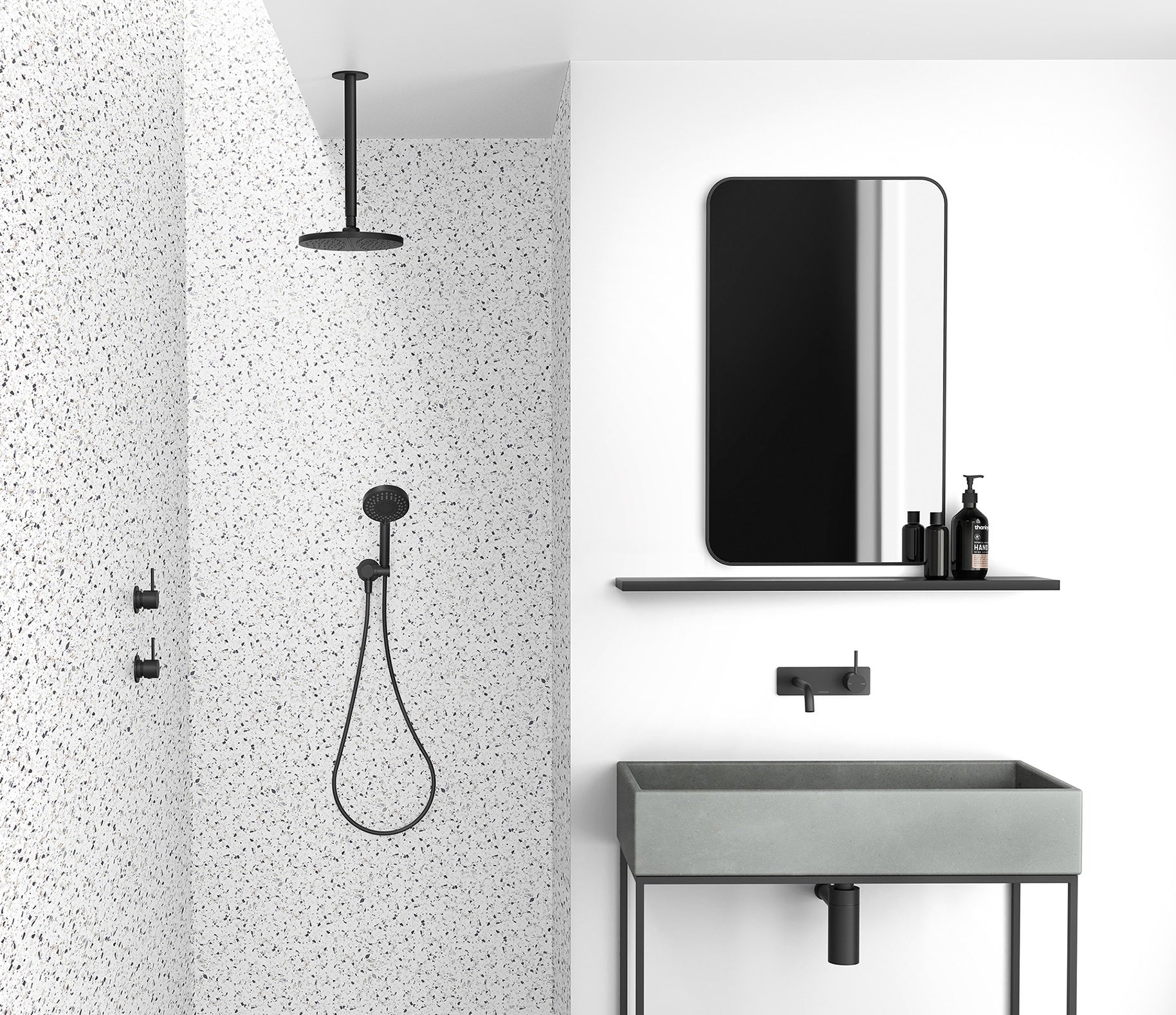 PHOENIX VIVID HAND SHOWER MATTE BLACK