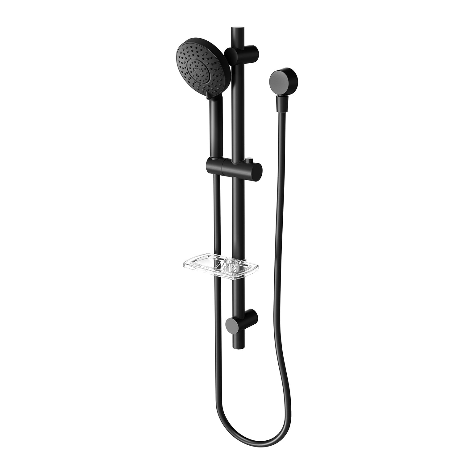 PHOENIX VIVID RAIL SHOWER MATTE BLACK