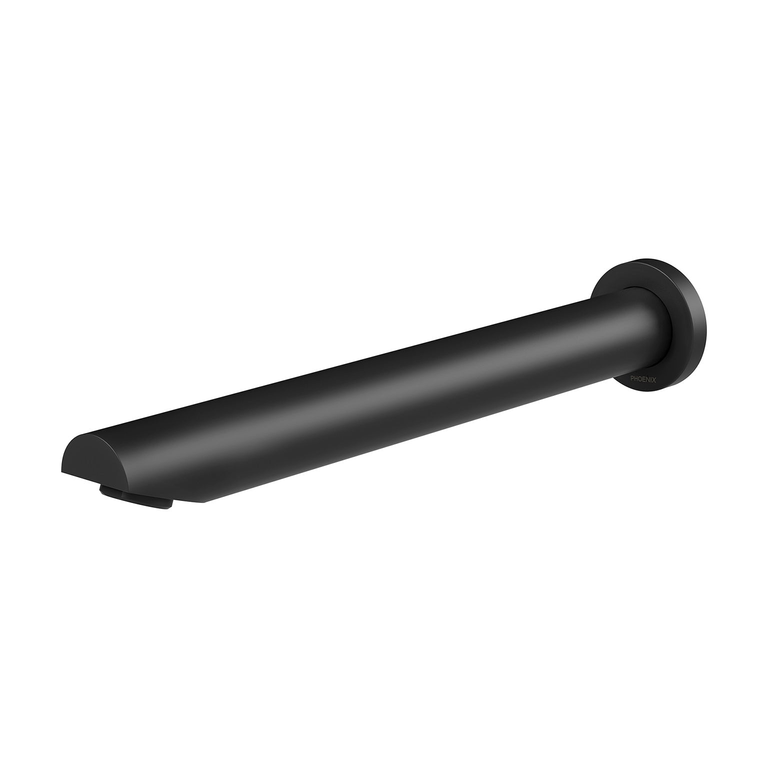 PHOENIX VIVID WALL BATH OUTLET ANGLED 32MM X 300MM MATTE BLACK